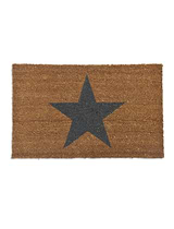 Star Doormat Small Natural