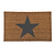 Star Doormat Small Natural