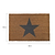 Star Doormat Large Natural