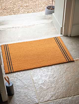 Triple Stripe Doormat Large Natural