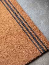 Triple Stripe Doormat Large Natural