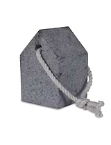 Wareham Granite Square Door Stop Grey