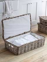 Bembridge Basket & Lid Large Natural