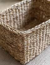 Brading Rectangular Basket Medium Natural