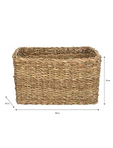 Brading Rectangular Basket Medium Natural