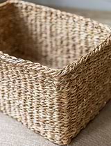 Brading Rectangular Basket Large Natural