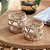 Portmore Tealight Holders Set of 2 Natural