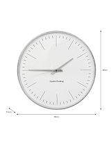 Eastington Clock, 40cm - Galvanised Steel