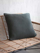 Braemar Cushion in Thistle Green 60x60cm - Cotton