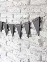 Classic Slate Bunting