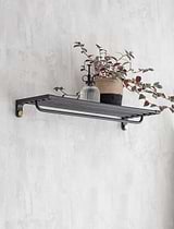 Adelphi Wall Shelf Black