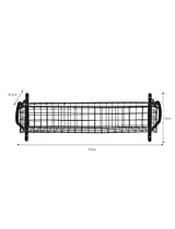 Hornton Hanging Basket Medium Black