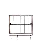 Brompton Wall Rack Antique Brass