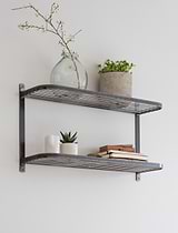 Farringdon Double Wall Shelf
