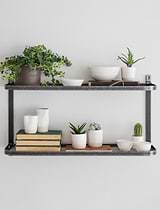 Farringdon Double Wall Shelf