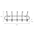 Farringdon Hook Rail Dark Grey