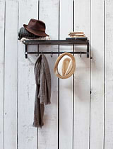 Farringdon Luggage Rack Dark Grey
