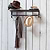 Farringdon Luggage Rack Dark Grey