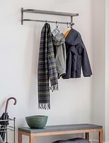 Farringdon Luggage Rack Dark Grey