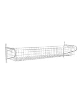 Hanging Basket, Large in Lily White