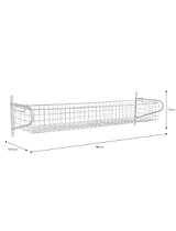 Hanging Basket, Large in Lily White