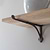 Classic Oak Shelf & Cast Iron Bracket Large Natural