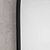 Charlcombe Arched Mirror 80x60cm Black