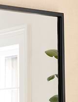 Avening Rectangular Wall Mirror 120x80cm Black