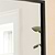 Avening Rectangular Wall Mirror 120x80cm Black