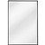 Avening Rectangular Wall Mirror 120x80cm Black