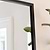 Avening Rectangular Wall Mirror 180x75cm Black