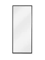 Avening Rectangular Wall Mirror 50x120cm Black