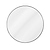 Cherington Mirror - 100cm on a white background