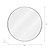 Dimensions of Cherington Wall Mirror - 80cm