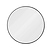 Cherington Wall Mirror - 45cm n a white background
