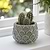 Artichoke Pot 15cm Aqua