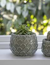 Artichoke Pot 20cm Aqua