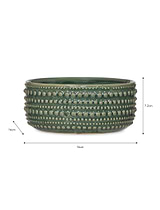 Castello Bowl 16cm Foliage Green