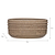 Castello Bowl 20cm Stone