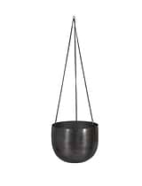 Farringdon Hanging Plant Pot 20cm Antique Pewter
