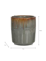 Hillesley Pot 13.5cm Grey