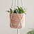 Illmington Plant Pot , 15cm in Pumpkin Mix - Jute