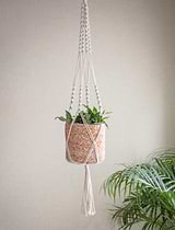 Illmington Plant Pot , 15cm in Pumpkin Mix - Jute