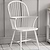 Spindle Armchair Lily White