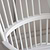 Spindle Armchair Lily White