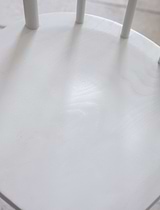 Spindle Armchair Lily White
