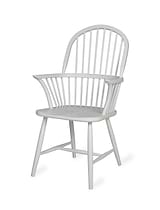 Spindle Armchair Lily White