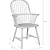 Spindle Armchair Lily White