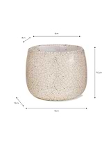 Ravello Pot 11.5cm White