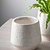 Ravello Ridged Pot 22cm White
